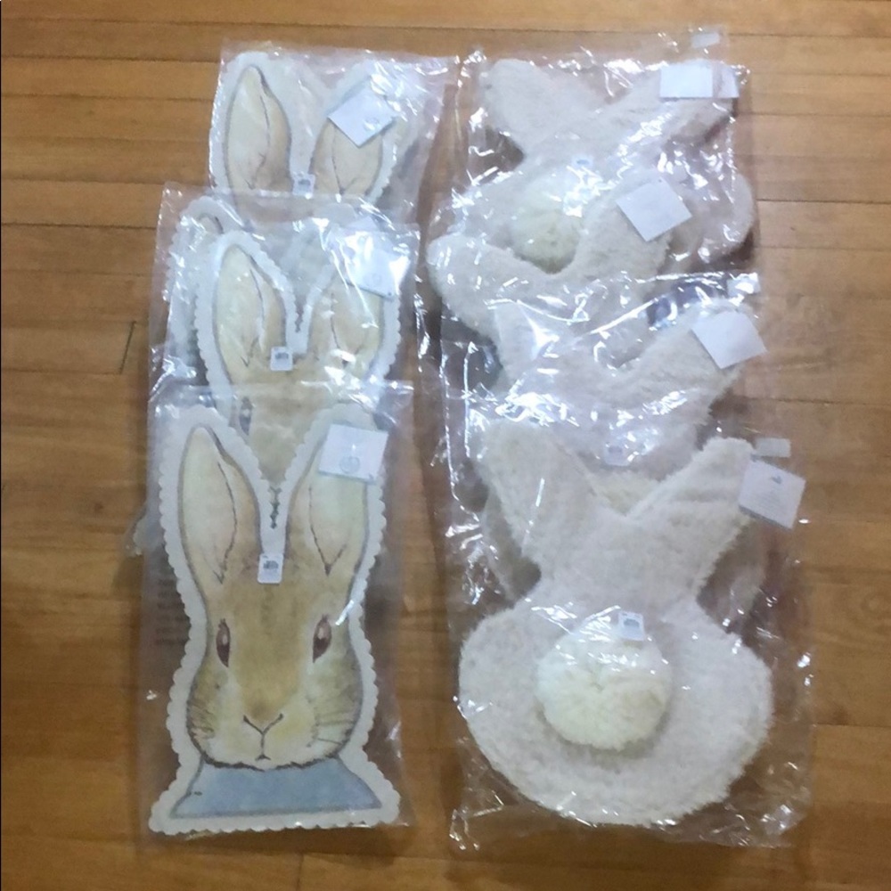 POTTERY BARN 12 PC BEATRIX POTTER EASTER CHAIR SET